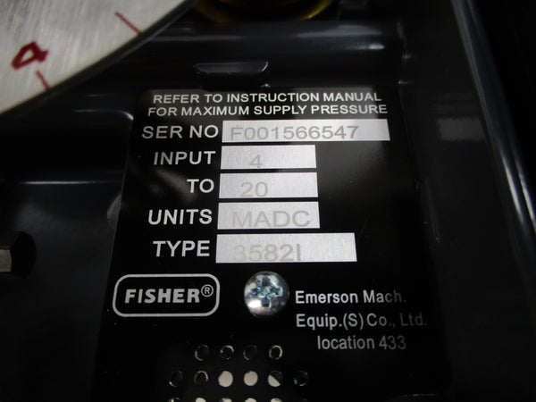 FISHER 3582I 582I 30VDC NSNP