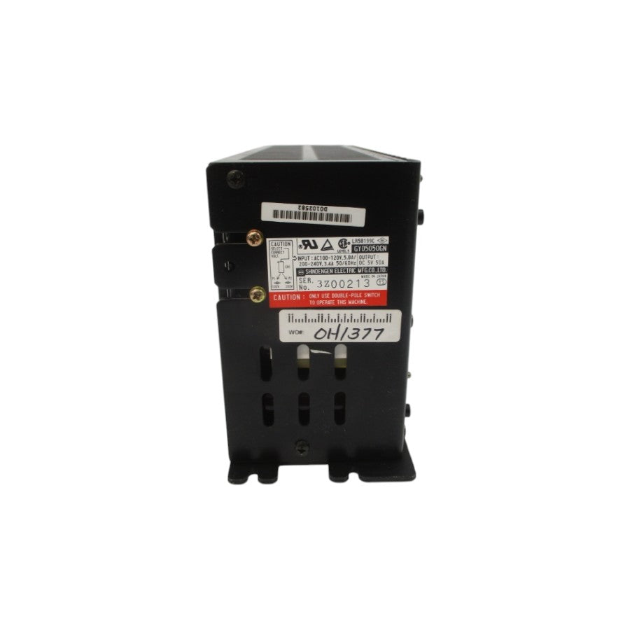 SHINDENGEN ELECTRIC GY05050GN 200-240VAC 5.8A NSNP