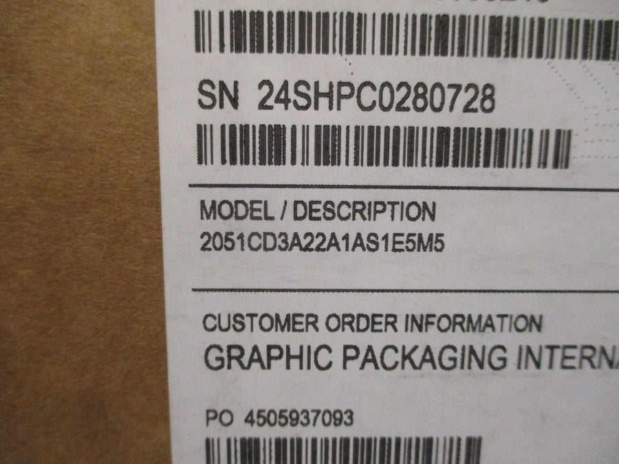 ROSEMOUNT 2051CD3A22A1AS1E5M5 10.5-42.4V 275PSI NSMP