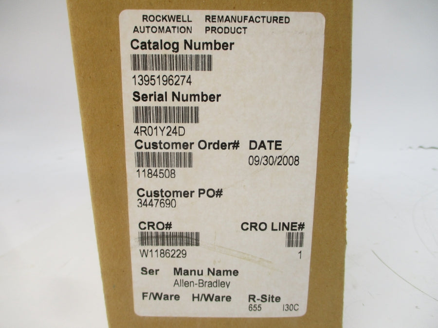 ALLEN BRADLEY 196274 REMAN