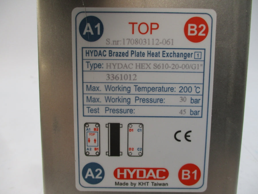 HYDAC S610-20-00/G1" 3361012 NSNP