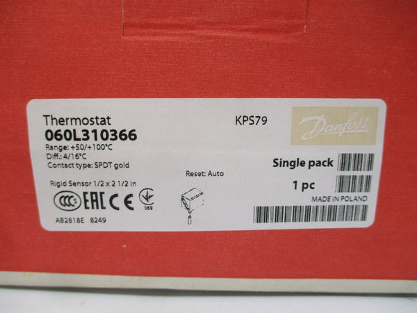 DANFOSS KPS79 060L310366 50-100'C NSMP