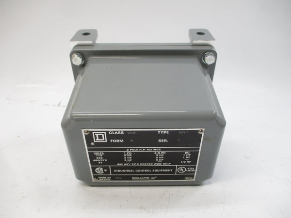 SQUARE D 9036GW1R SER. C 460/575V NSMP
