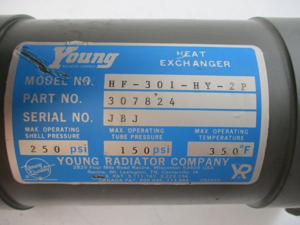 YOUNG HF-301-HY-2P 307824 150/250PSI 350'F NSNP
