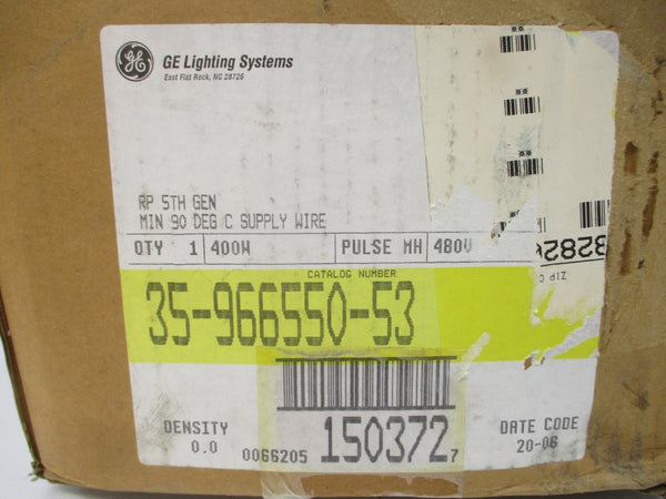 GENERAL ELECTRIC 35-966550-53 480V NSMP