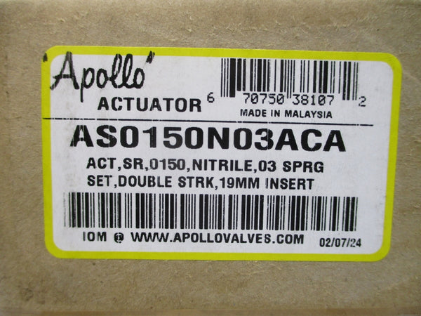 APOLLO AS0150N03ACA 120PSI NSMP