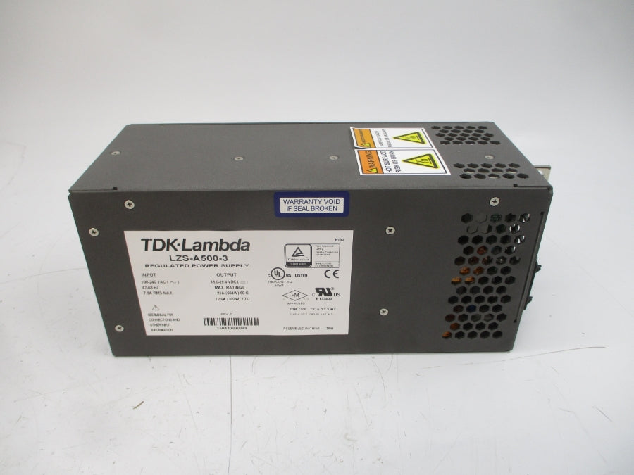 TDK-LAMBDA LZS-A500-3 100-240VAC 7.3A REV. Q NSMP