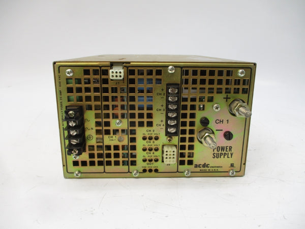 ACDC ELECTRONICS REV804B-2339-0000 115/230V 15/8A UNMP