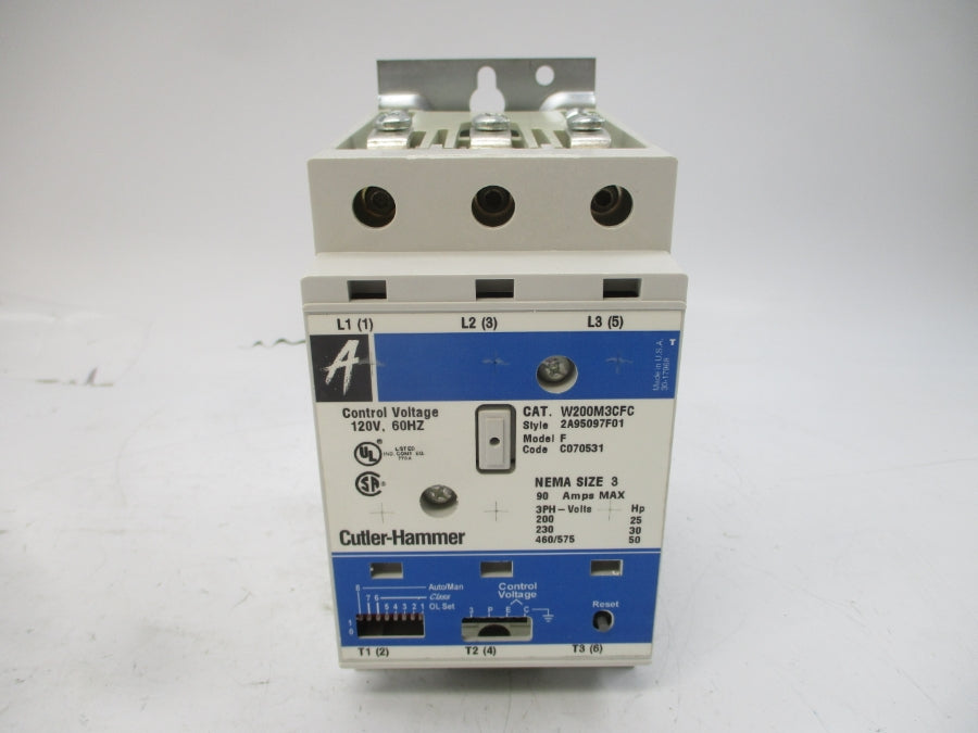 CUTLER HAMMER W200M3CFC 2A95097F01 120V 90A NSMP