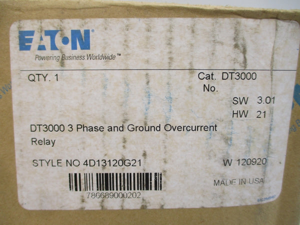 EATON DT3000 4D13120G21 120-240VAC NSMP