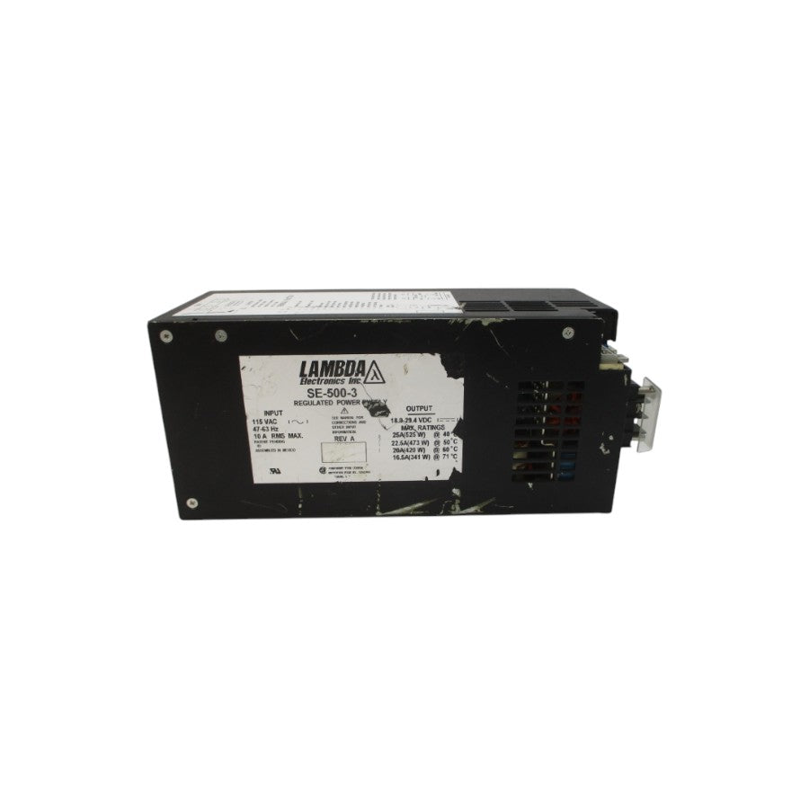 LAMBDA SE-500-3 115VAC 10A REV. A UNMP
