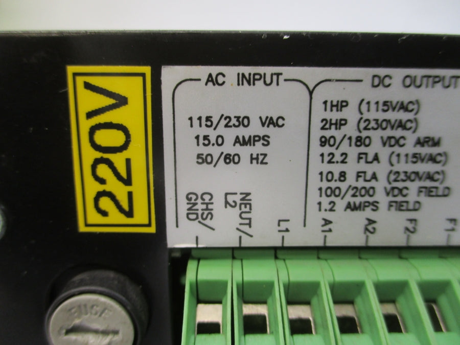 CONTREX E4 3200-1676 115/230VAC 15.0A REV. C UNMP