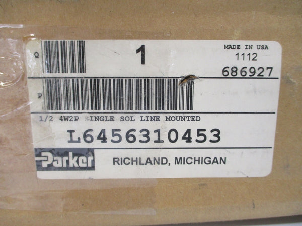 PARKER L6456310453 110/120V 140PSI 1/2" NSMP
