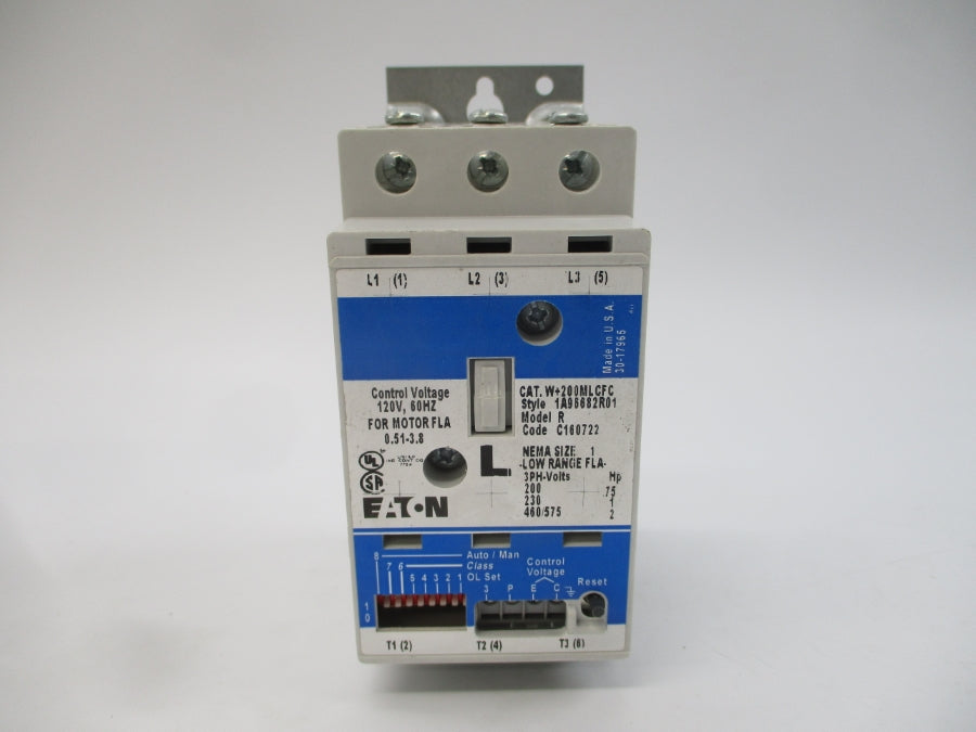 EATON W+200MLCFC 1A96682R01 120V 0.51-3.8A NSMP
