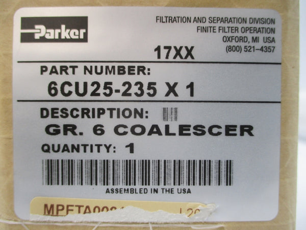 PARKER 6CU25-235 NSMP