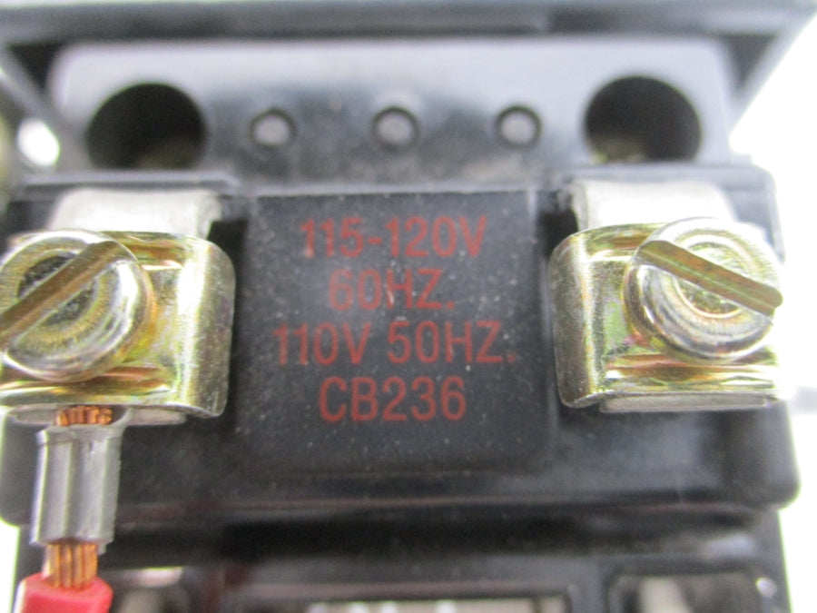 ALLEN BRADLEY 509-AOA SER. B 110/115-120V 18A UNMP