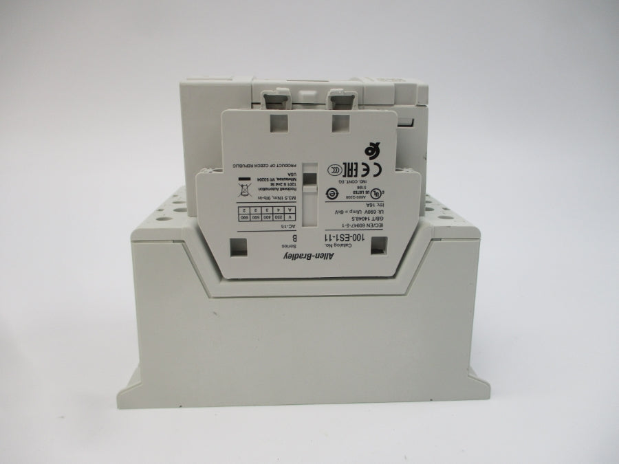 ALLEN BRADLEY 100-E116KD11 SER. B 100-250V 160A (BR/WH) NSMP