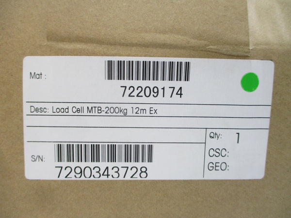 METTLER TOLEDO 72209174 MTB-200KG NSMP