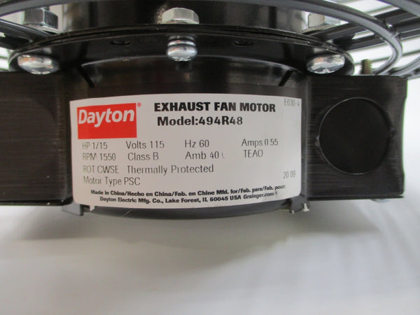 DAYTON 484X52 115V 0.55A NSMP