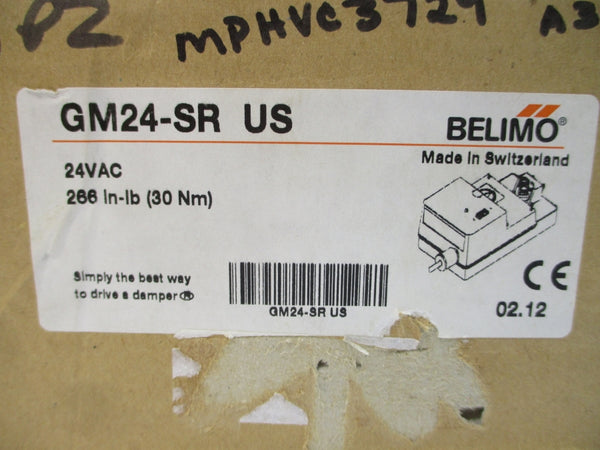 BELIMO GM24-SR 24VAC NSMP