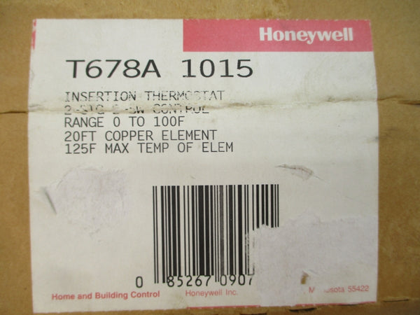 HONEYWELL T678A1015 125'F NSMP