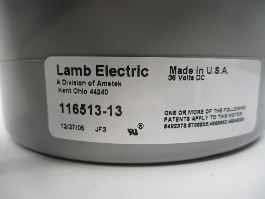 LAMB ELECTRIC 116513-13 36VDC NSNP