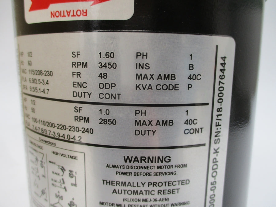 MTH T31FAB 8C-T310FABSCSXSAXX-MF51AD 115/208-230V 6.9/3.5-3.4A NSMP