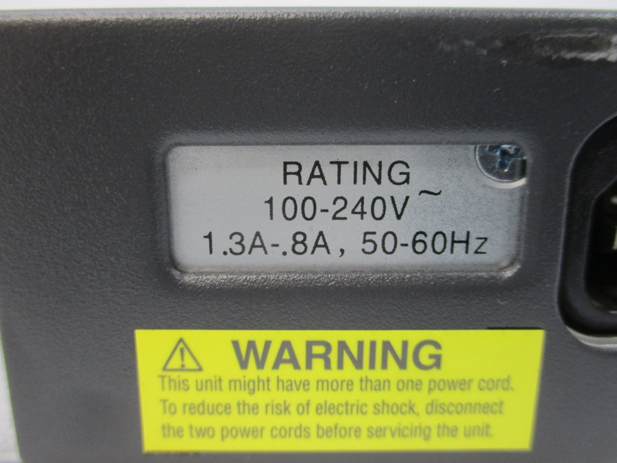 CISCO WS-C2960-24TC-L 100-240V 1.3-.8A UNMP