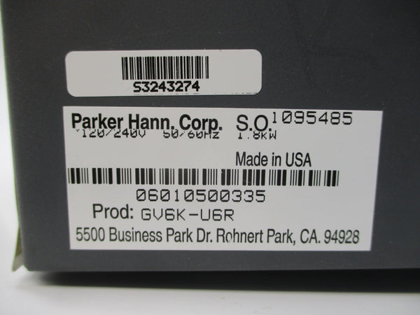 PARKER GV6K-U6R 120/240V UNMP
