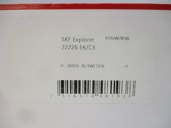 SKF 22226EK/C3 NSMP