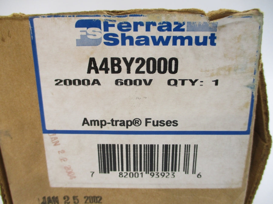 FERRAZ SHAWMUT A4BY2000 600VAC 2000A NSMP