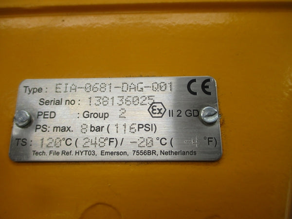 HYTORK EIA-0681-DAG-Q01 681 116PSI NSNP