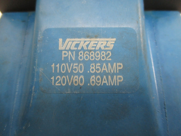 VICKERS DG4S4016CB60 879159 110/120V .85/.69A NSNP