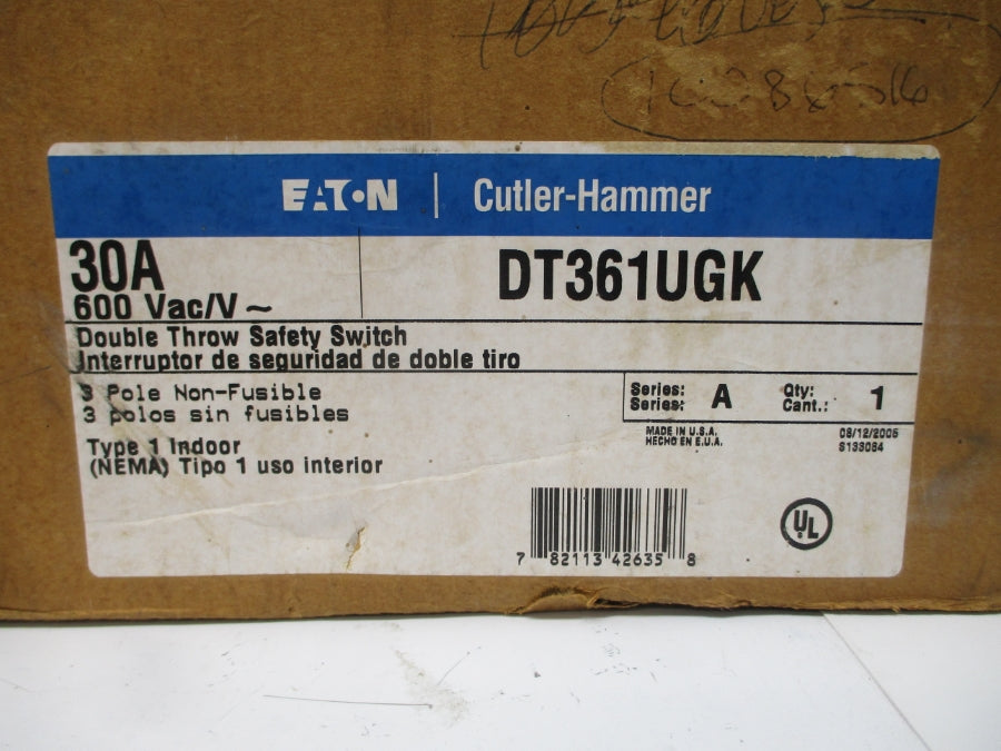 EATON DT361UGK SER. A 600VAC 30A NSMP