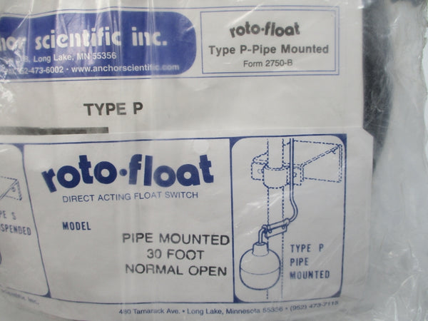 ANCHOR SCIENTIFIC TYPE P SPST 120VAC 30' NSMP