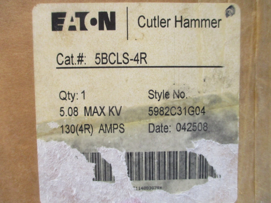 EATON 5BCLS-4R 5982C31G04 130(4R)A NSFS