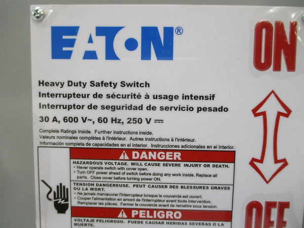 EATON DH361NRK SER. A 600VAC 30A NSMP