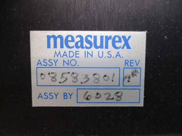 MEASUREX 08583801 REV. A UNMP