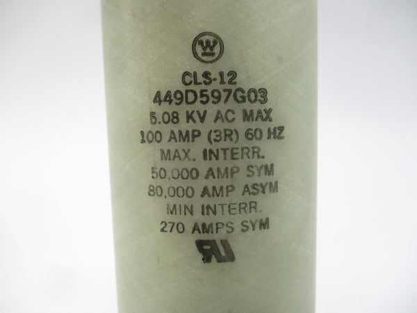 WESTINGHOUSE 449D597G03 CLS-12 100(3R)A NSNP