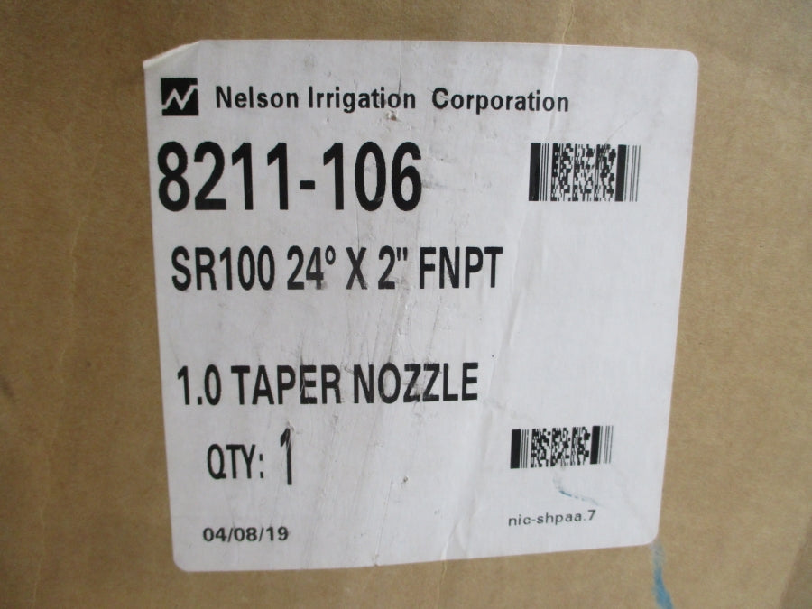 NELSON IRRIGATION 8211-106 SR100 NSFS