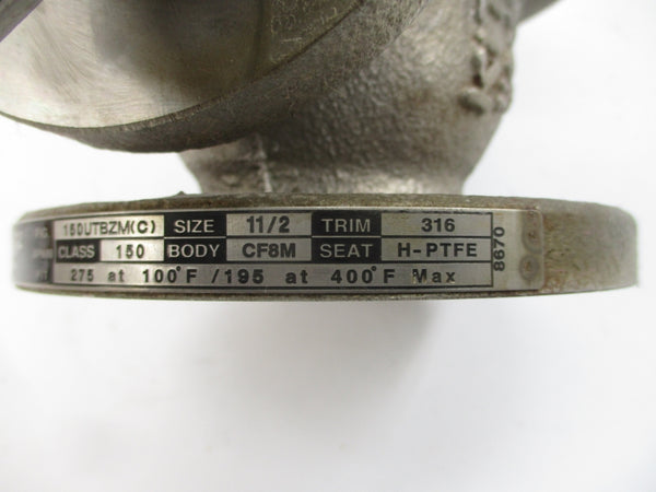 KITZ 150UTBZM(C) 195/275PSI 1-1/2" UNMP