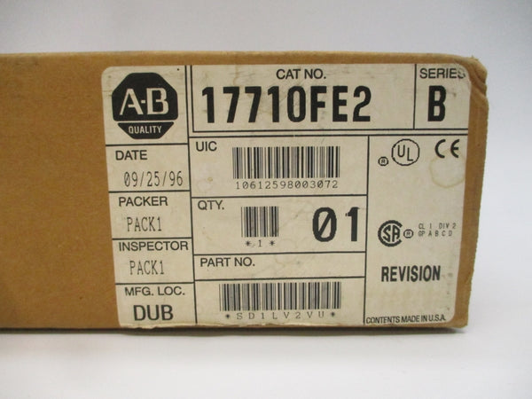 ALLEN BRADLEY 1771-OFE2 SER. B 5VDC 1.4A REV. B NSMP