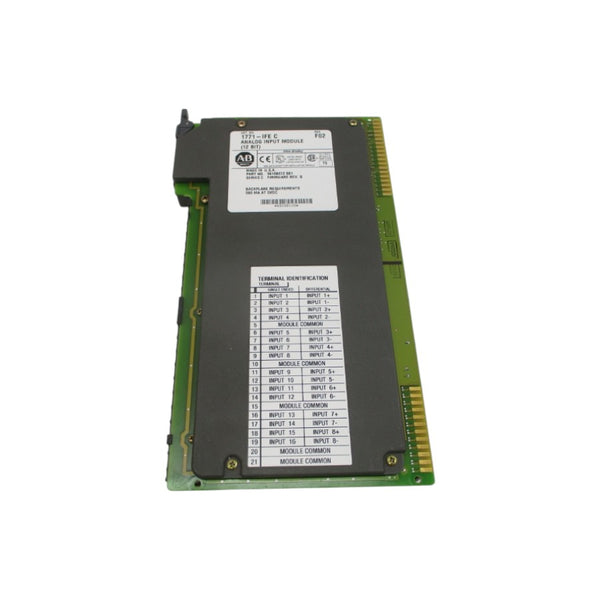 ALLEN BRADLEY 1771-IFE SER. C F/W B 5VDC REV. F02 UNMP