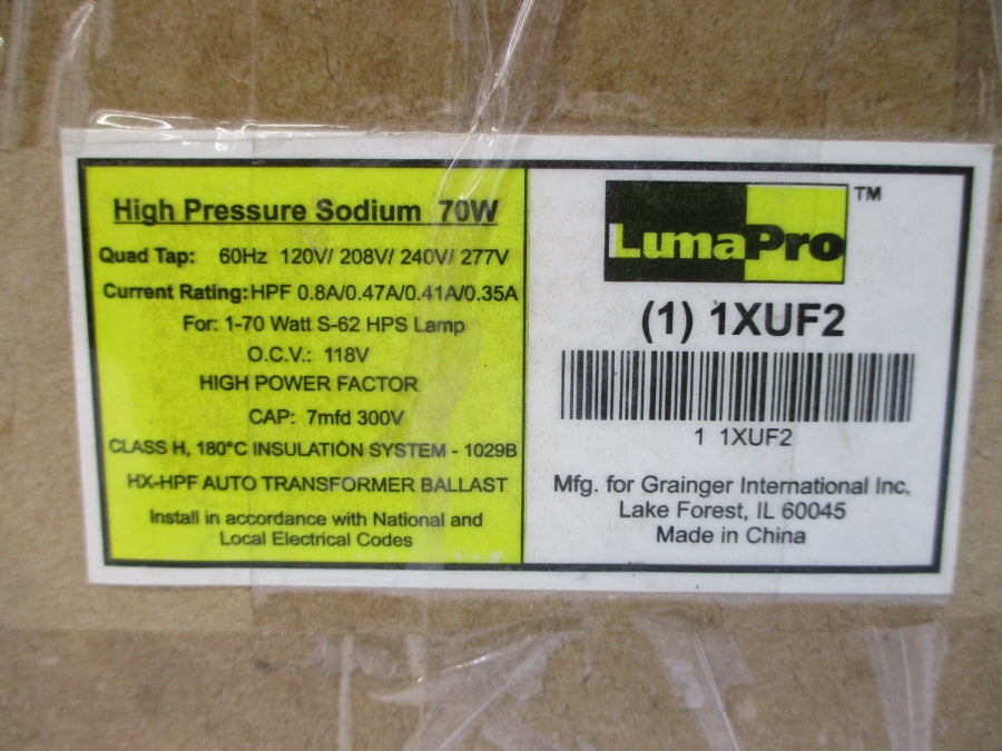 LUMAPRO 1XUF2 277V 0.47A NSMP