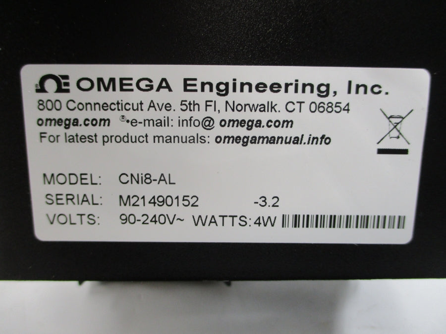 OMEGA ENGINEERING CNI8-AL 90-240V NSMP