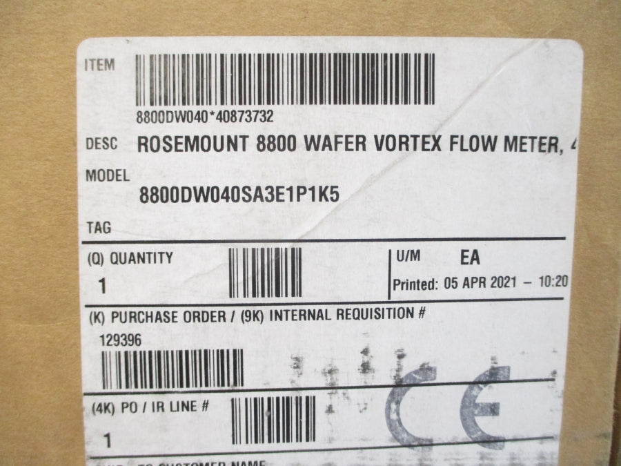 ROSEMOUNT 8800DW040SA3E1P1K5 10.8-42VDC 1500PSI NSMP