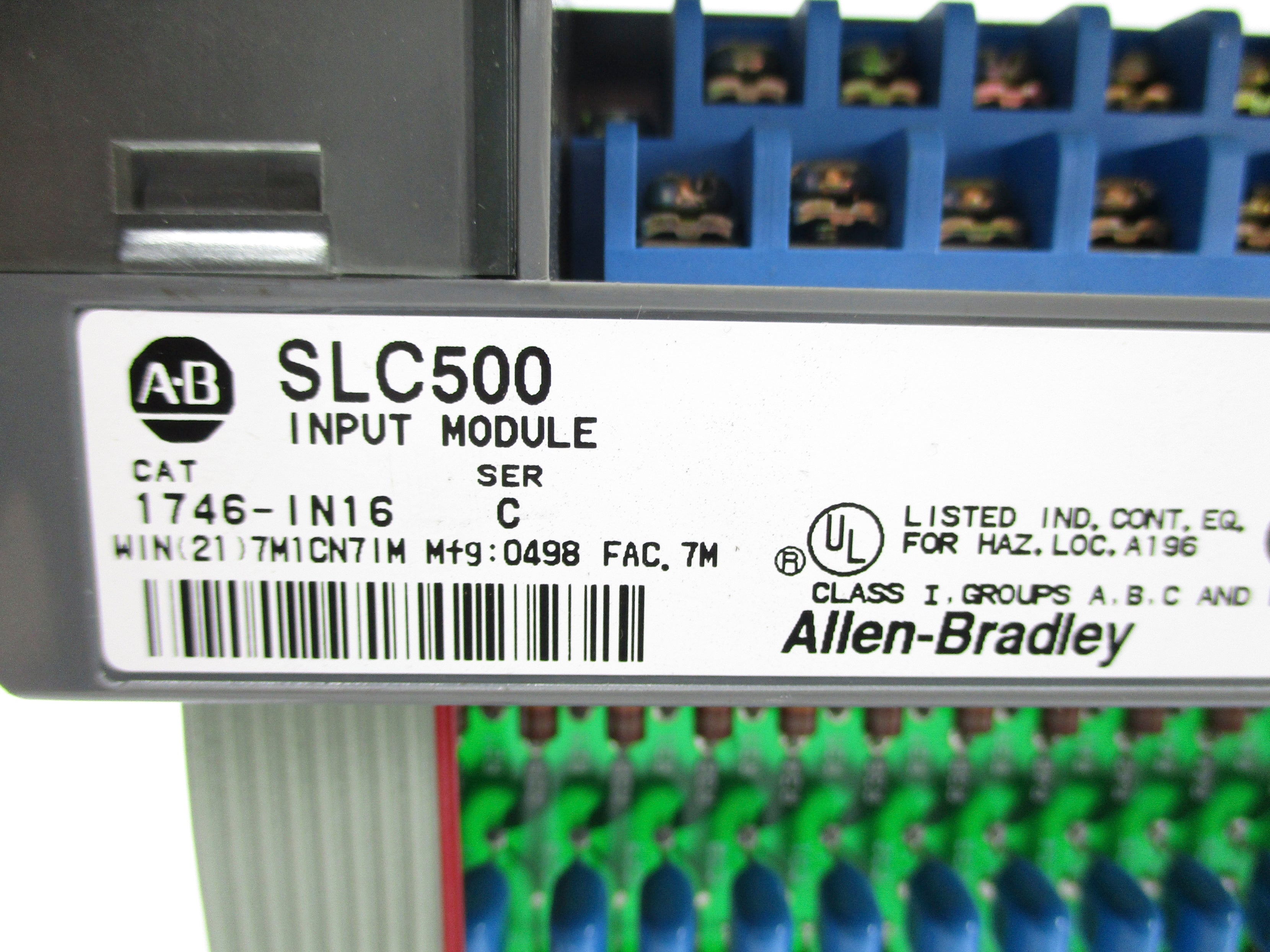 ALLEN BRADLEY 1746-IN16 SER. C 10-30VAC/DC NSNP