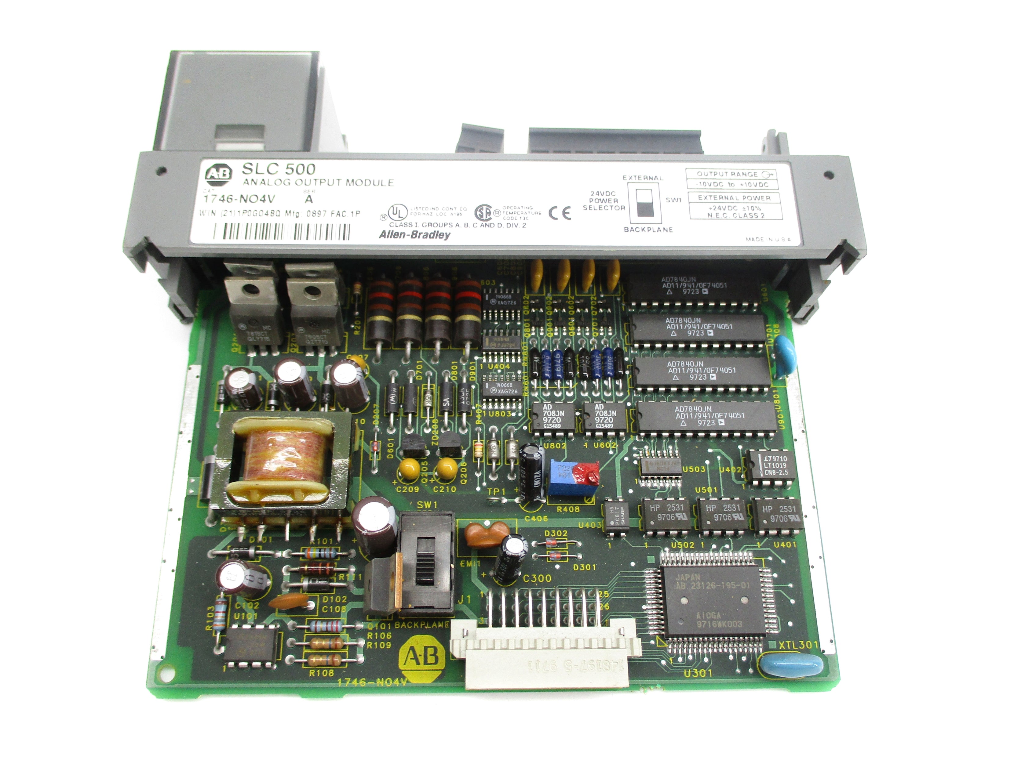 ALLEN BRADLEY 1746-NO4V SER. A (AS PICTURED) NSNP