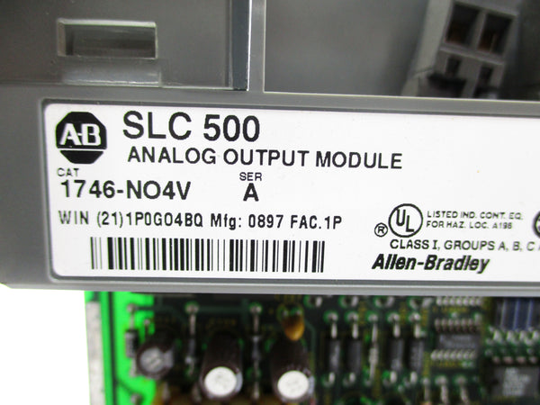 ALLEN BRADLEY 1746-NO4V SER. A (AS PICTURED) NSNP