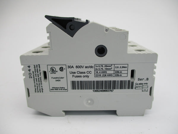 ALLEN BRADLEY 1492-FB3C30 SER. B 600V 30A NSNP
